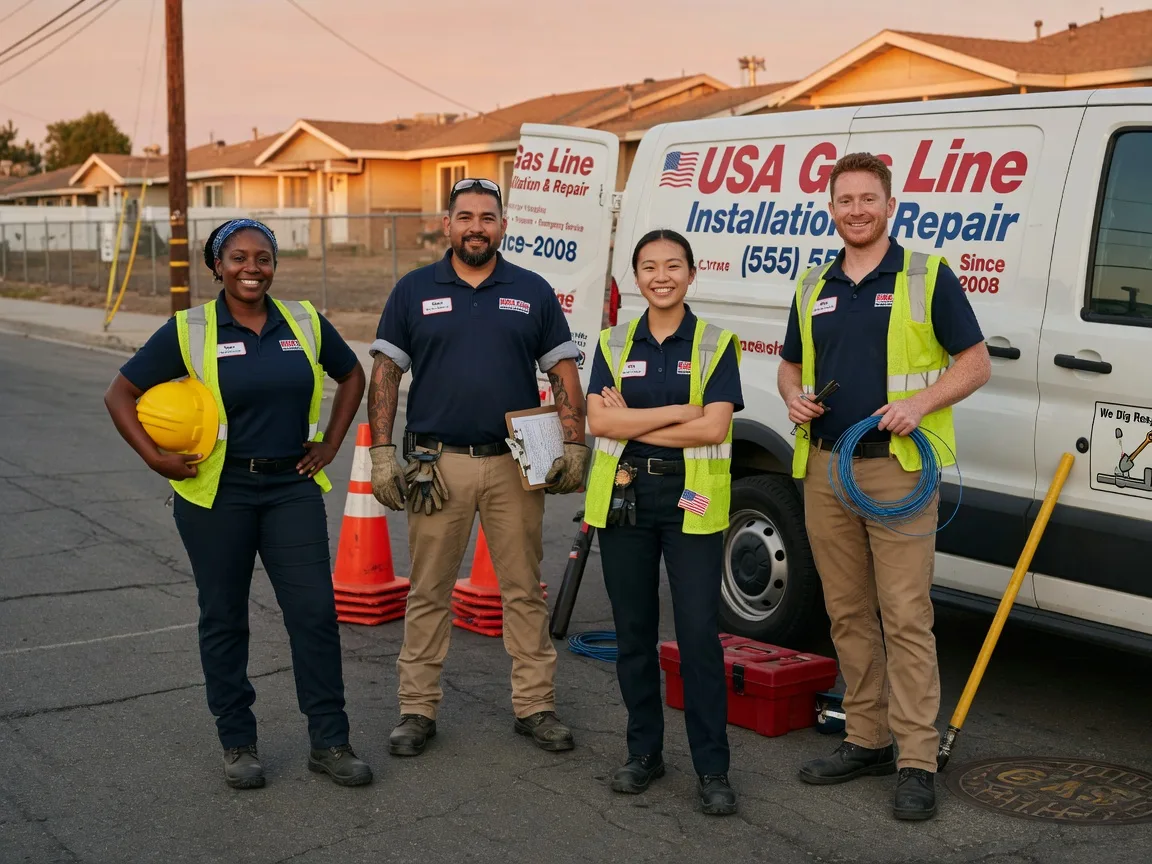 Gas Line Installation company in Sligo, PA